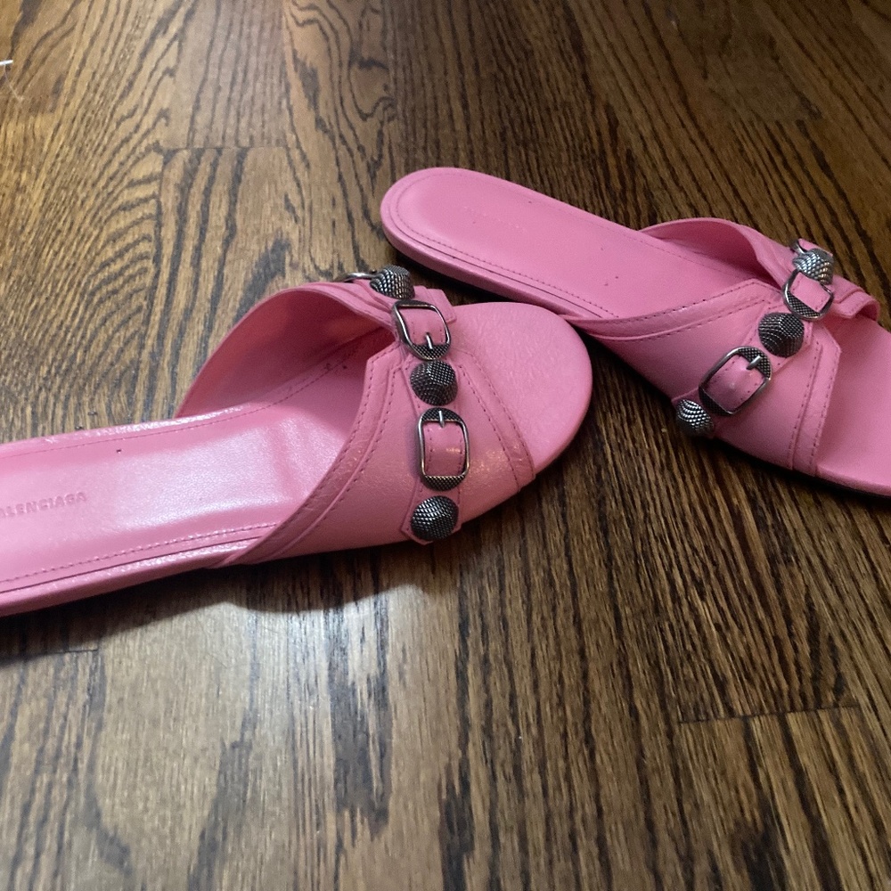 Balenciaga Pink Flats